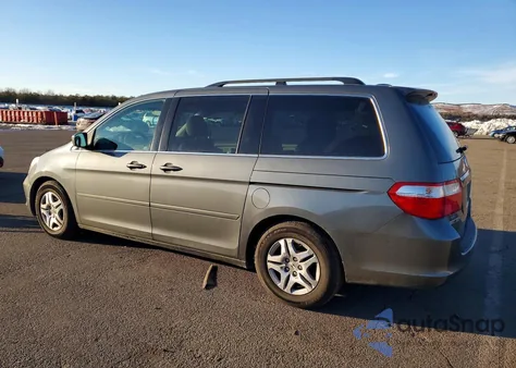 2007 Honda Odyssey Exl из США, поврежденный, VIN 5FNRL38737B063428